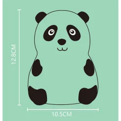 Lasten pöytävalaisin Panda RGB ladattava valkoinen*FocusLight Online