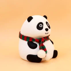 Lasten pöytävalaisin Panda RGB ladattava valkoinen*FocusLight Online