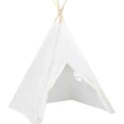 Hot Lasten tiipiiteltta + laukku peachskin valkoinen 120x120x150cm Lelut