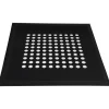 Hot Lattiakaivon kansi Design Neliö Mattamusta RST 197 x 197 mm Lattiakaivot
