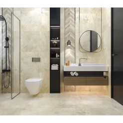 Lattialaatta GoldenTile Metallica 60x60 cm beige*Golden Tile New