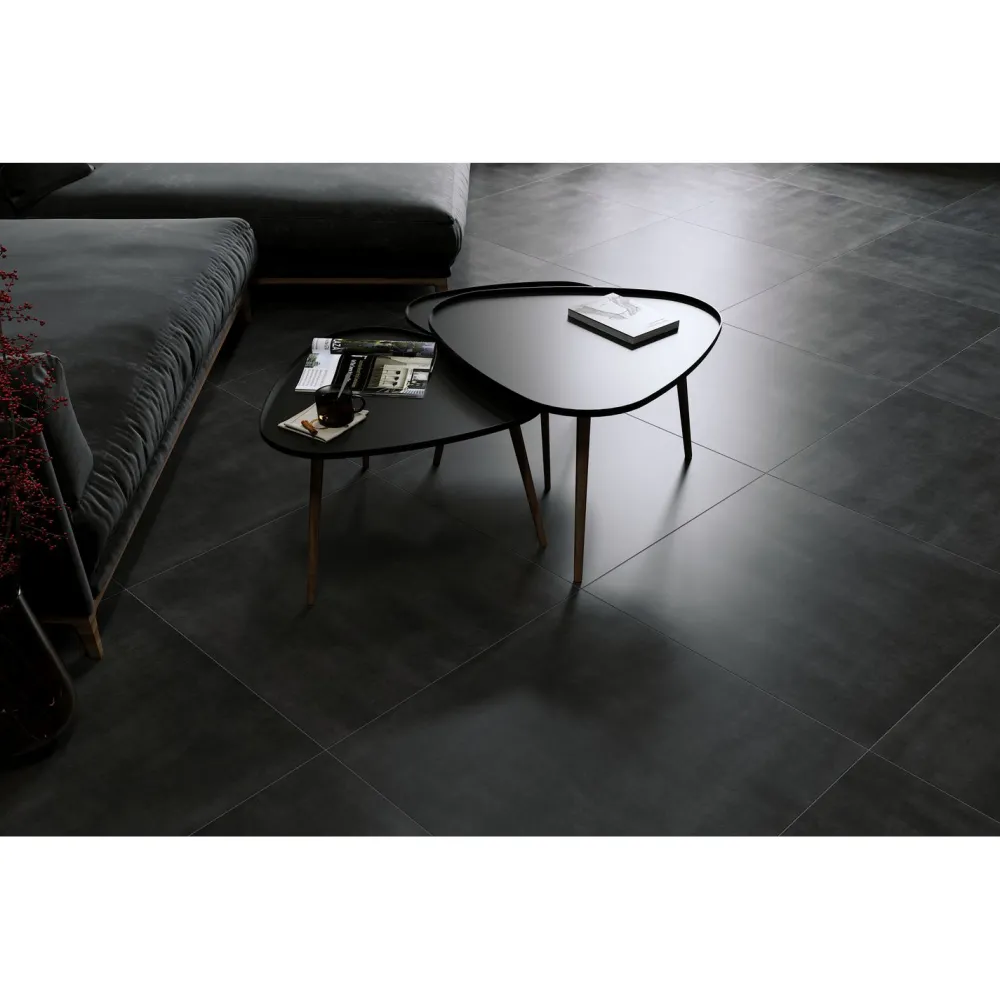 Lattialaatta GoldenTile Street Line, 60x60cm, antrasiitti*Golden Tile Discount