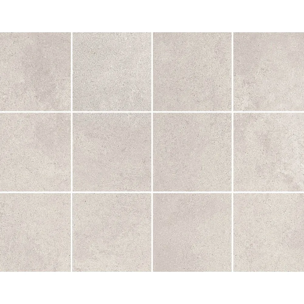 Hot Lattialaatta Concreto, 10x10cm, matta, lasitettu, liimatäpläarkki Lattialaatat