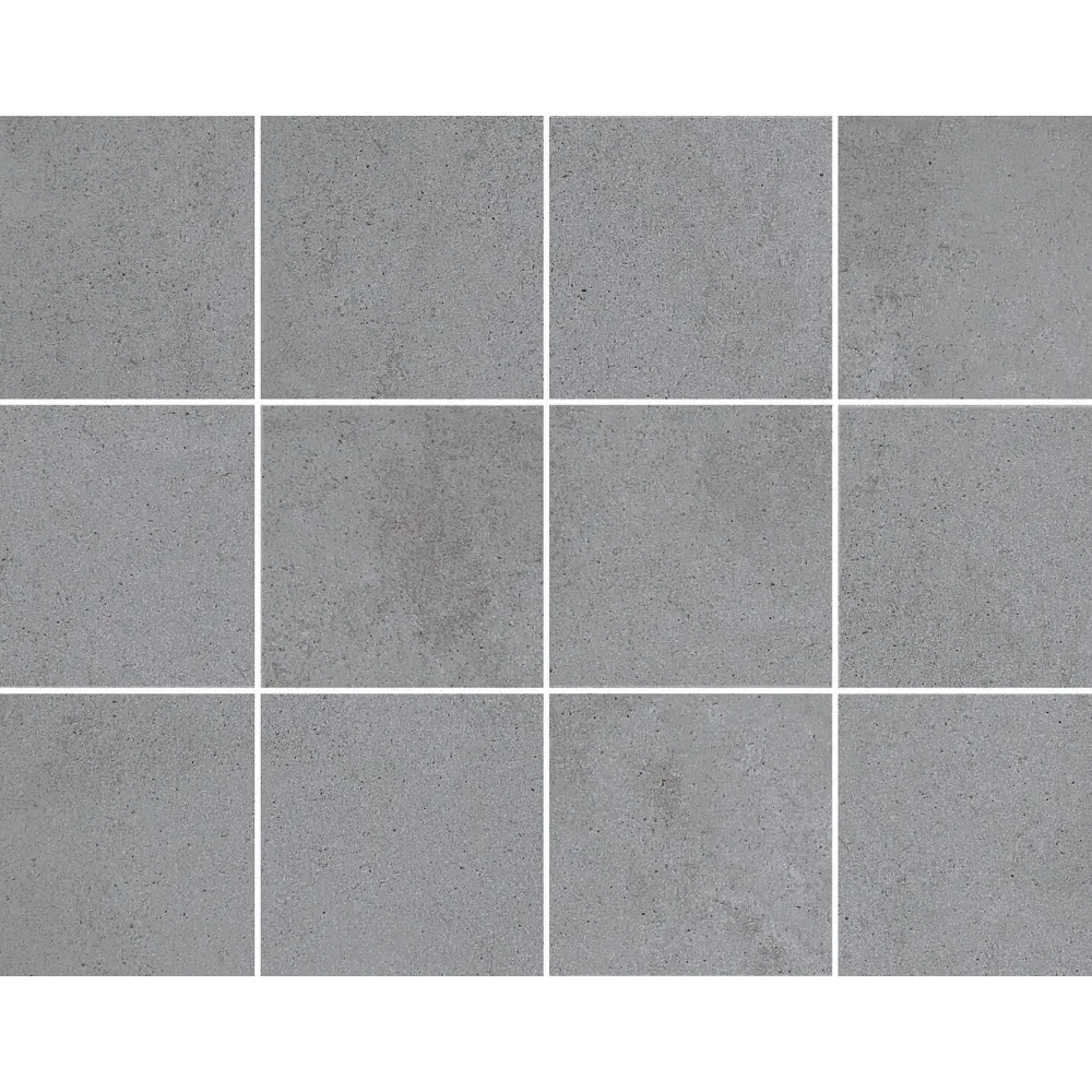 Hot Lattialaatta Concreto, 10x10cm, matta, lasitettu, liimatäpläarkki Lattialaatat