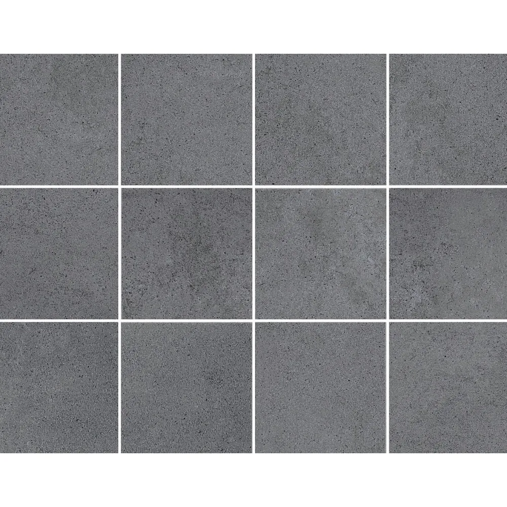 Hot Lattialaatta Concreto, 10x10cm, matta, lasitettu, liimatäpläarkki Lattialaatat