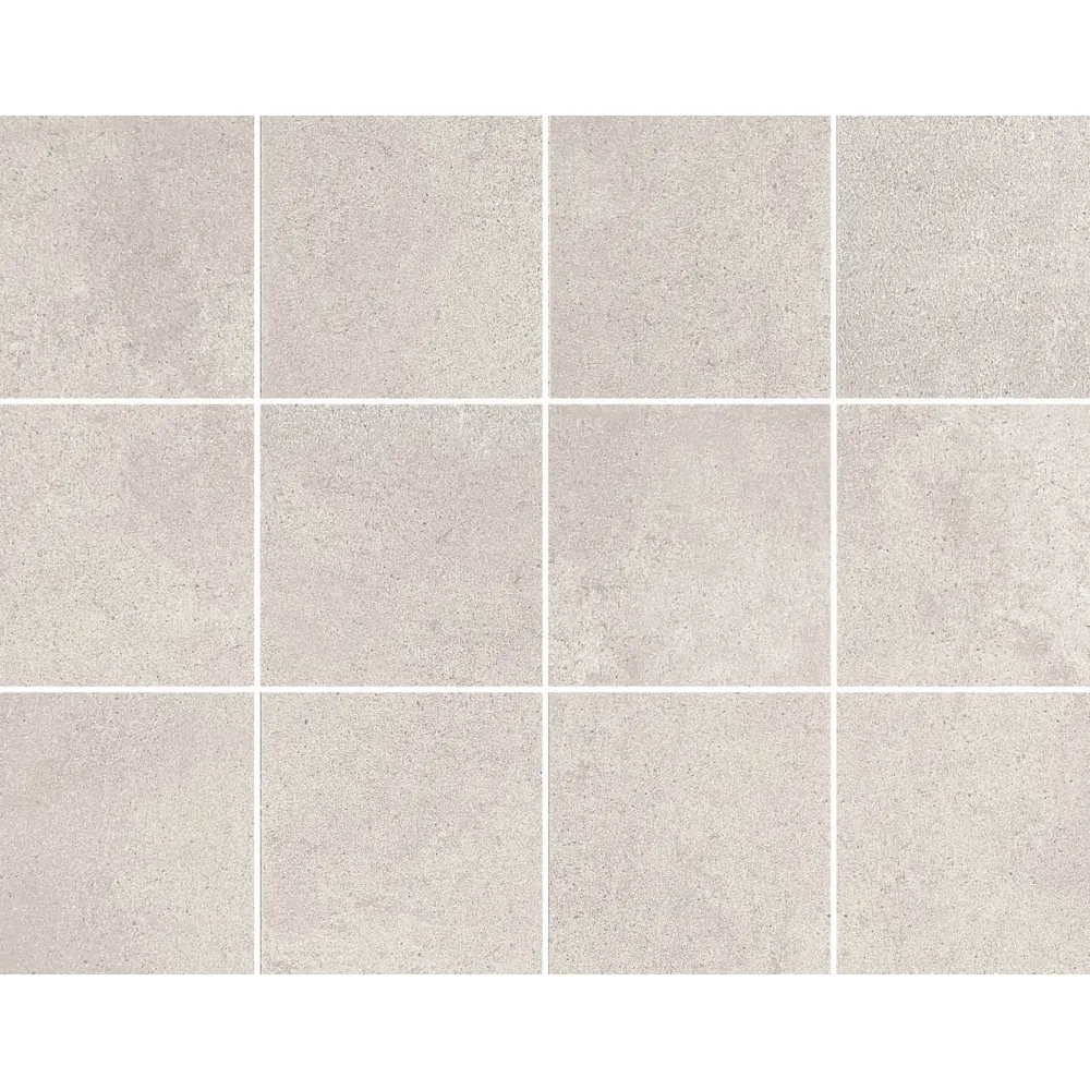 Hot Lattialaatta Concreto, 10x10cm, matta, lasitettu, liimatäpläarkki Lattialaatat