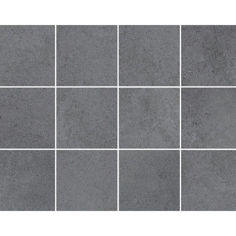 Hot Lattialaatta Concreto, 10x10cm, matta, lasitettu, liimatäpläarkki Lattialaatat