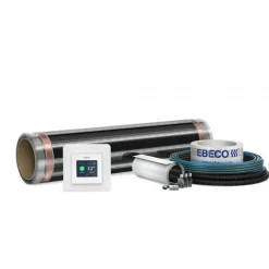 Lattialämmityskelmupaketti FOIL KIT 500 97 cm lämmitysleveys 10 m 10 m2 625 W Lattialämmityskelmut|Lattialämmitys