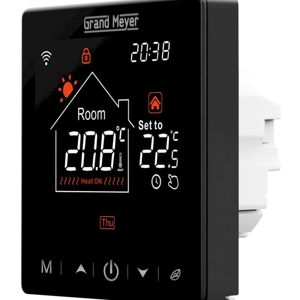 Lattialämmitysmatto 1 m², 170 W/m² + Wi-Fi termostaatti SN-20, eri kokoja*Grand Meyer Best