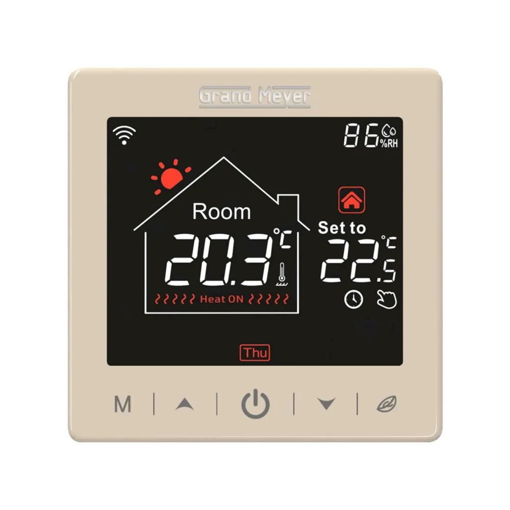 Lattialämmitysmatto 1 m², 170 W/m² + Wi-Fi termostaatti SN-15, eri kokoja*Grand Meyer Hot