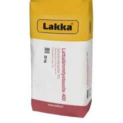 Lattiatasoite Lakka 400, lattialämmitystasoite 20kg*Lakka Rakennustuotteet Discount