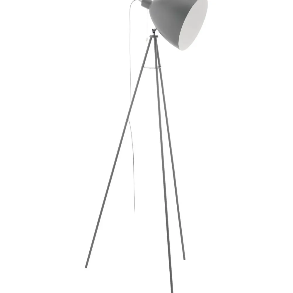 Lattiavalaisin Dundee 135.5cm E27 maks. 60W harmaa*Eglo Hot