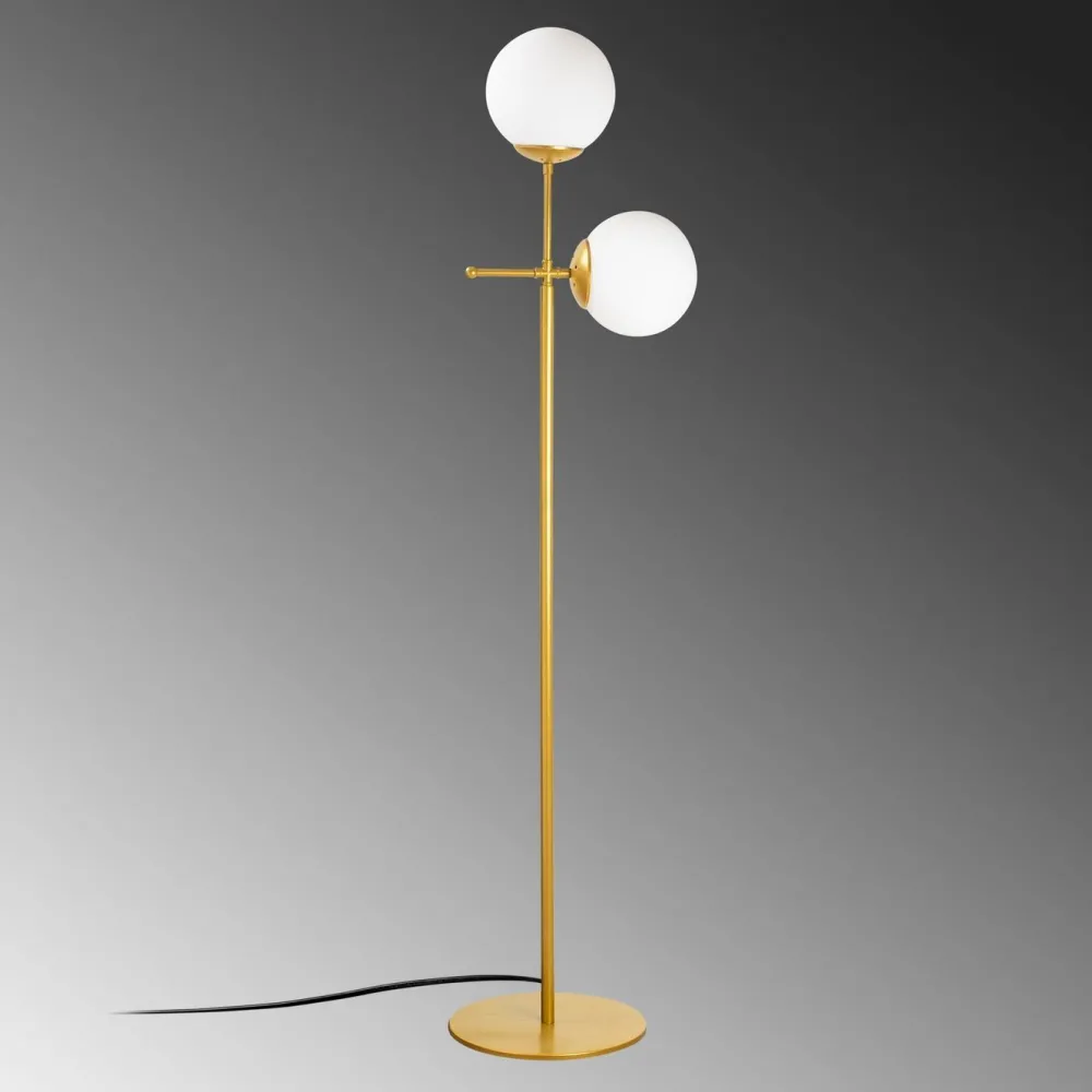 Lattiavalaisin Tachi 174 cm 2-osainen kulta*Linento Lighting