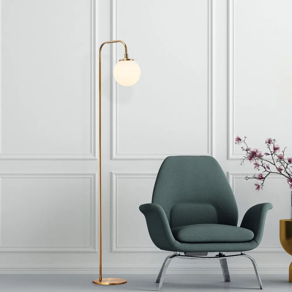 Lattiavalaisin Dor v2, musta*Linento Lighting Clearance