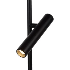 Lattiavalaisin Philon, Ø23cm, IP20, 4.5W, musta*Lucide Best