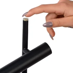 Lattiavalaisin Philon, Ø23cm, IP20, 4.5W, musta*Lucide Best