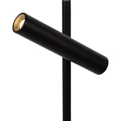 Lattiavalaisin Philon, Ø23cm, IP20, 4.5W, musta*Lucide Best