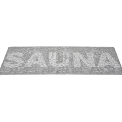 Laudeliina Saunatikut 45x160 cm valkoinen/musta*Jokipiin Pellava Online