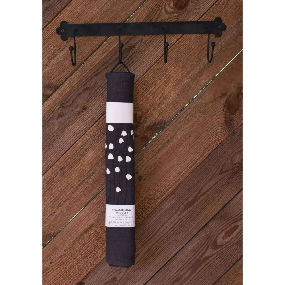 Online Laudeliina Suovilla Pellava 45x145 cm harmaa Saunatekstiilit|Saunat