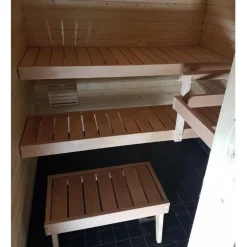 Outlet Laudepaketti IISI, leppä, sis. ylä- ja alalaude, kiuaskaide, jakkara ja kannatinpuut Laudepaketit