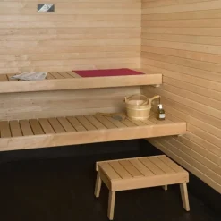 Laudepaketti Basic 240 leveys max 2400 mm leppä 53/53*Prosauna Clearance