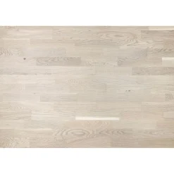 Lautaparketti Baltic Wood Country Tammi, 3-sauva, 13,3mm, valkoinen mattalakattu*Floor Experts Sale