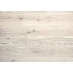 Clearance Lautaparketti Baltic Wood Intro Tammi Cottage, 1-sauva, 12,5mm, valkoinen mattalakattu Parketit