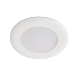 LED-alasvalo Slim Duo IP44 8W/830/840 Dim valkoinen*Airam Online