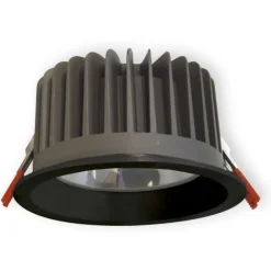 LED-alasvalo OPUS OPU45LBL IP65 4500 lm 840 musta karkaistulla lasikuvulla ulkokäyttöön*Ensto Outlet