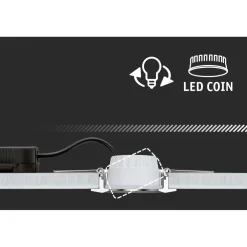 New LED-alasvalo Lanati Ø84mm upotettava 30° 6W 470lm 2700K Alasvalot