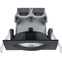 LED-alasvalo Pamir 85x54x85 mm IP23 mattamusta*Trio