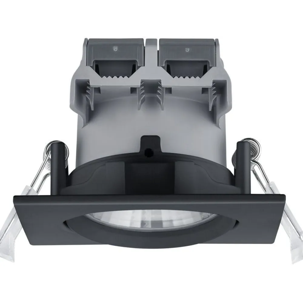 LED-alasvalo Pamir 85x54x85 mm IP23 mattamusta*Trio