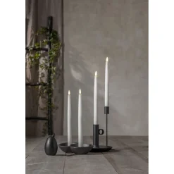 LED-antiikkikynttilä Flamme, 4kpl, eri kokoja*Star Trading New