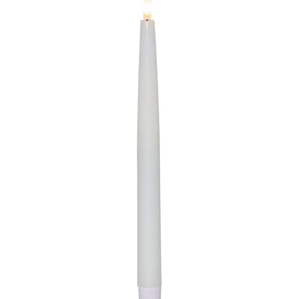 LED-antiikkikynttilä Flamme, 4kpl, eri kokoja*Star Trading New