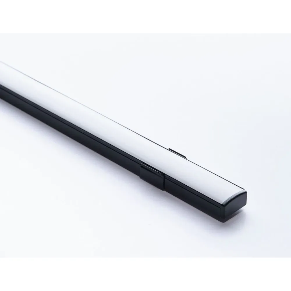 Online LED-asennuslista Regular läpikuultava kansi 2000x17x8mm eri värejä Led-Listat