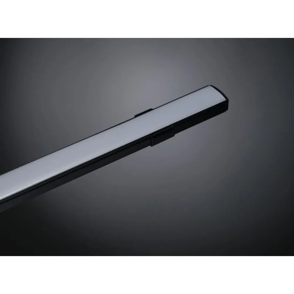 Online LED-asennuslista Regular läpikuultava kansi 2000x17x8mm eri värejä Led-Listat