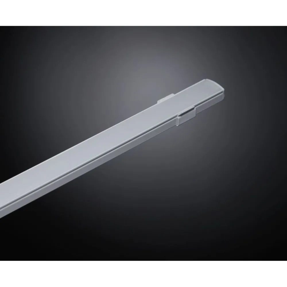 Online LED-asennuslista Regular läpikuultava kansi 2000x17x8mm eri värejä Led-Listat