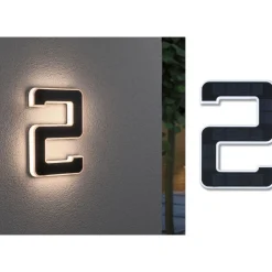 LED-Aurinkokennonumerovalaisin eri vaihtoehtoja*Paulmann Discount