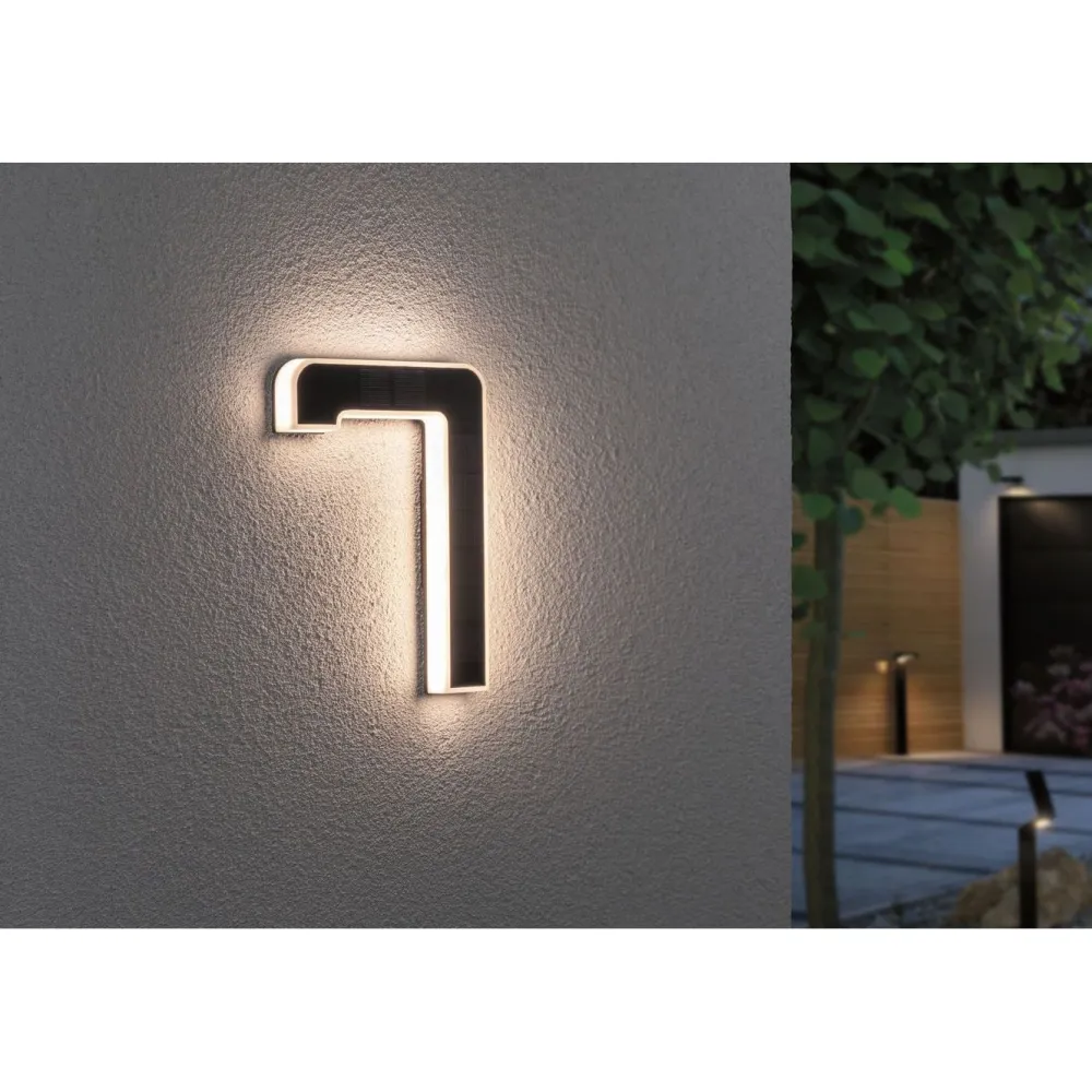 LED-Aurinkokennonumerovalaisin eri vaihtoehtoja*Paulmann Discount