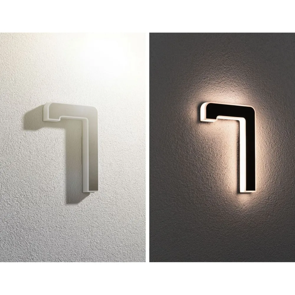 LED-Aurinkokennonumerovalaisin eri vaihtoehtoja*Paulmann Discount