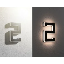 LED-Aurinkokennonumerovalaisin eri vaihtoehtoja*Paulmann Discount