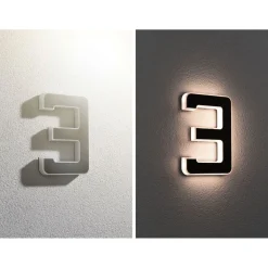 LED-Aurinkokennonumerovalaisin eri vaihtoehtoja*Paulmann Discount