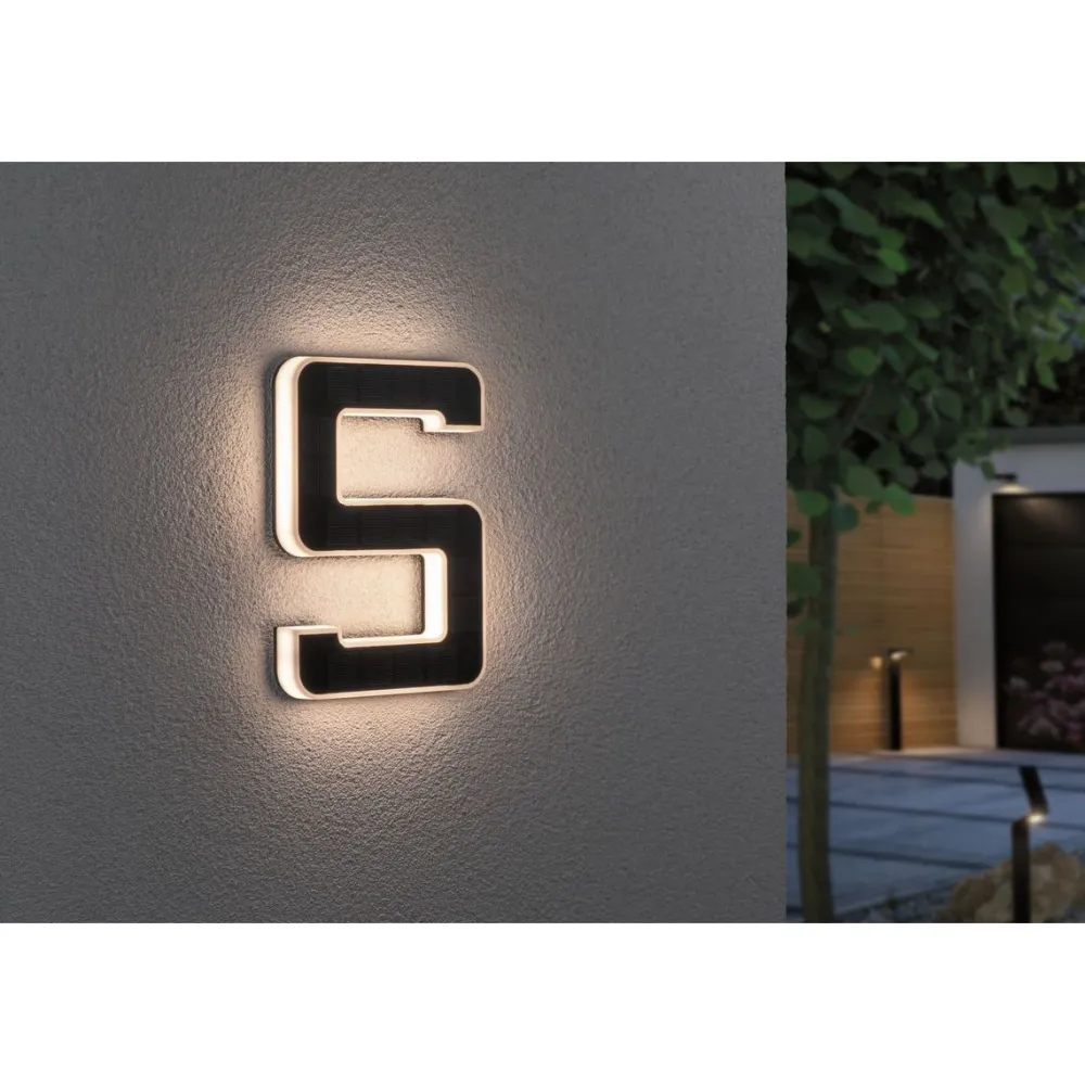 LED-Aurinkokennonumerovalaisin eri vaihtoehtoja*Paulmann Discount