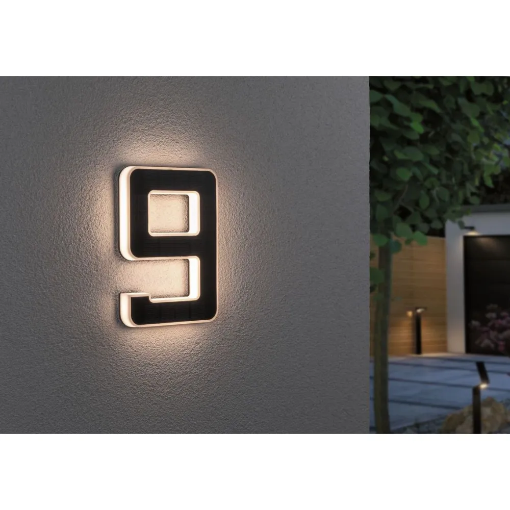 LED-Aurinkokennonumerovalaisin eri vaihtoehtoja*Paulmann Discount