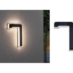 LED-Aurinkokennonumerovalaisin eri vaihtoehtoja*Paulmann Discount