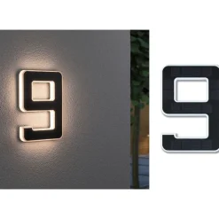 LED-Aurinkokennonumerovalaisin eri vaihtoehtoja*Paulmann Discount