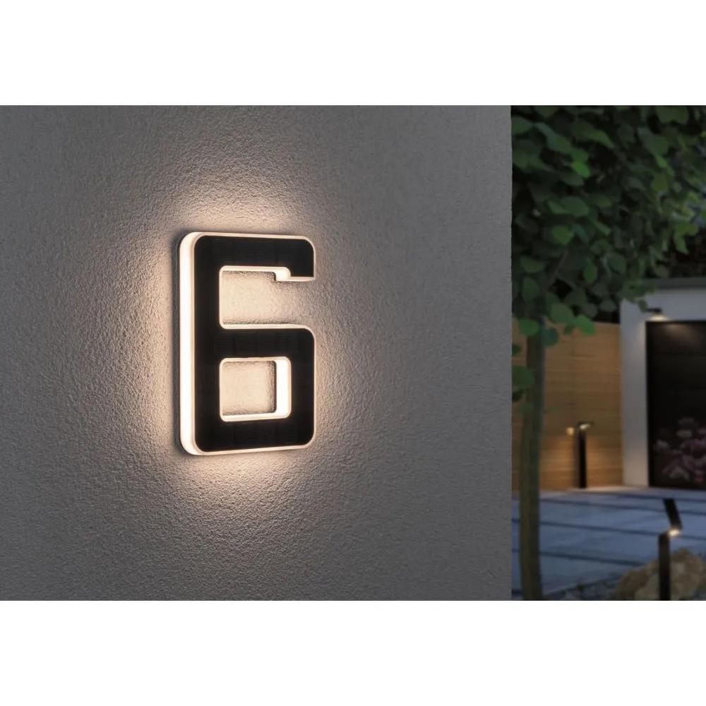 LED-Aurinkokennonumerovalaisin eri vaihtoehtoja*Paulmann Discount