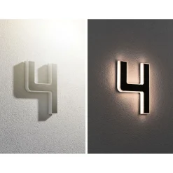 LED-Aurinkokennonumerovalaisin eri vaihtoehtoja*Paulmann Discount