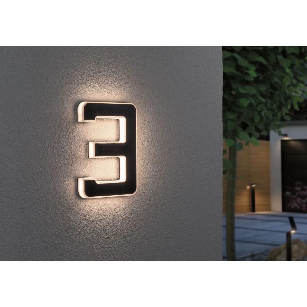 LED-Aurinkokennonumerovalaisin eri vaihtoehtoja*Paulmann Discount