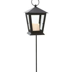 Clearance LED-hautalyhty Serene, 40cm, musta Lyhdyt